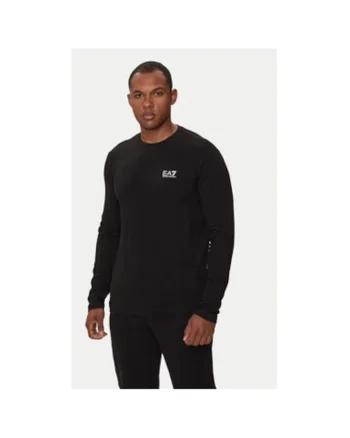 Bluza barbati, Emporio Armani  304213038, Bumbac, Negru, Negru