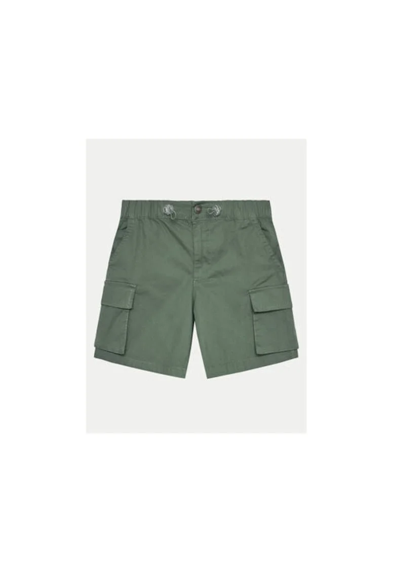Pantaloni scurti baieti,  304190780, Bumbac, Verde, Verde