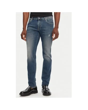 Blugi Barbati,  305315038, Bumbac, Elastan, Albastru, Albastru