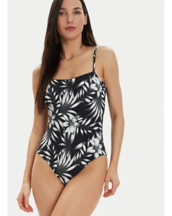 Costum de baie dama,  303691035, Poliamida, Negru, Negru