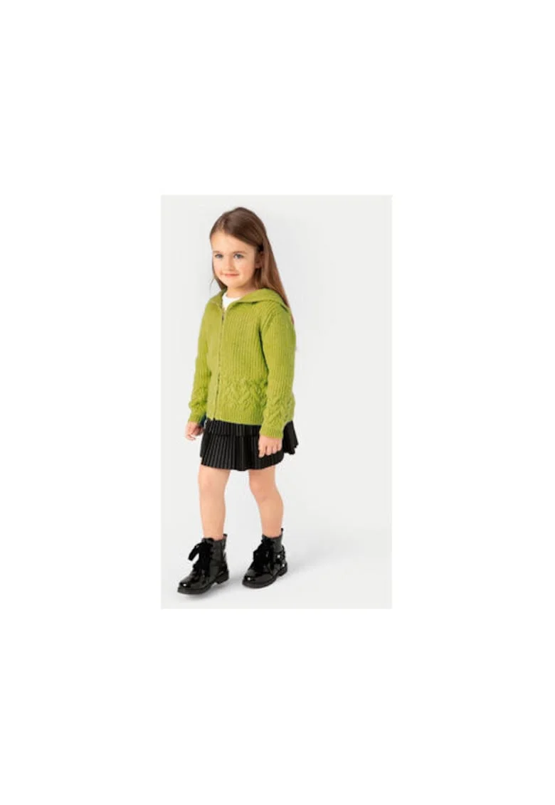 Bluza fete,  304320699, Acril/Poliester, Galben, Galben