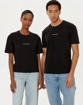 Tricou unisex,  305038562, Bumbac organic, Negru, Negru