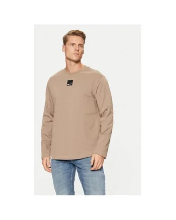 Bluza barbati,  304613708, Bumbac organic, Bej, Bej