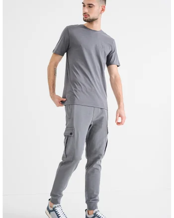 Tricou din bumbac Tales, Albastru glaciar