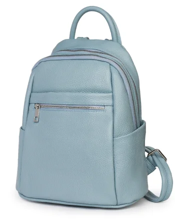 Rucsac dama din piele Jonathan bleu