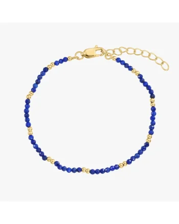 Bratara din argint Golden SummerScape - Lapis Lazuli