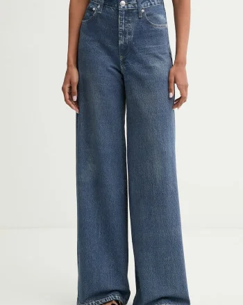 Rag & Bone pantaloni pentru femei, din bumbac