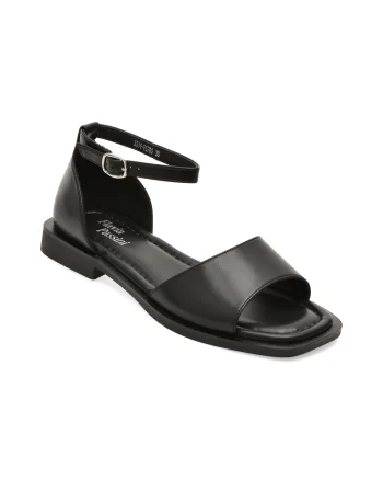 Sandale FLAVIA PASSINI negre, 5709, din piele naturala
