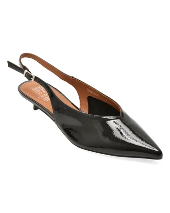 Pantofi eleganti FLAVIA PASSINI negri, PT1682, din piele naturala lacuita