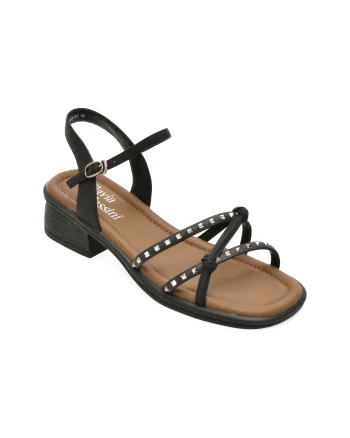 Sandale FLAVIA PASSINI negre, 880850, din piele ecologica
