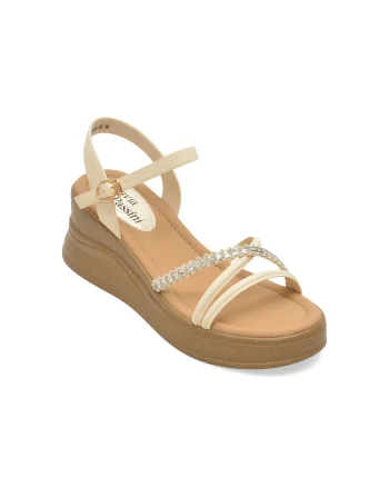 Sandale FLAVIA PASSINI bej, 880835, din piele ecologica