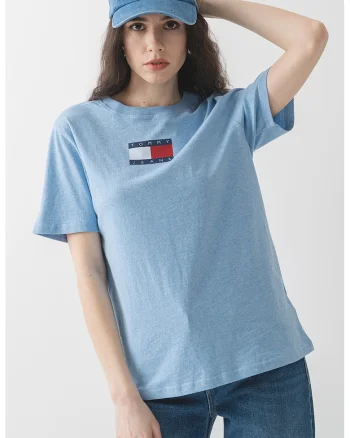Tricou lejer din bumbac cu logo