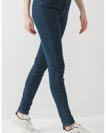 Blugi skinny cu talie medie