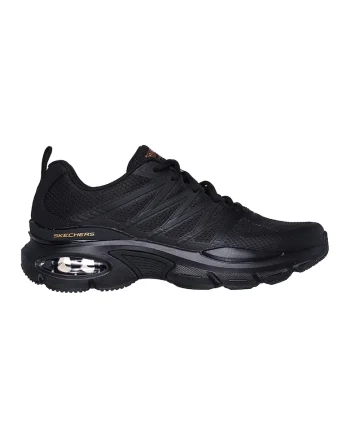 Pantofi sport cu garnituri de plasa Skech-Air Ventura Revell, Negru