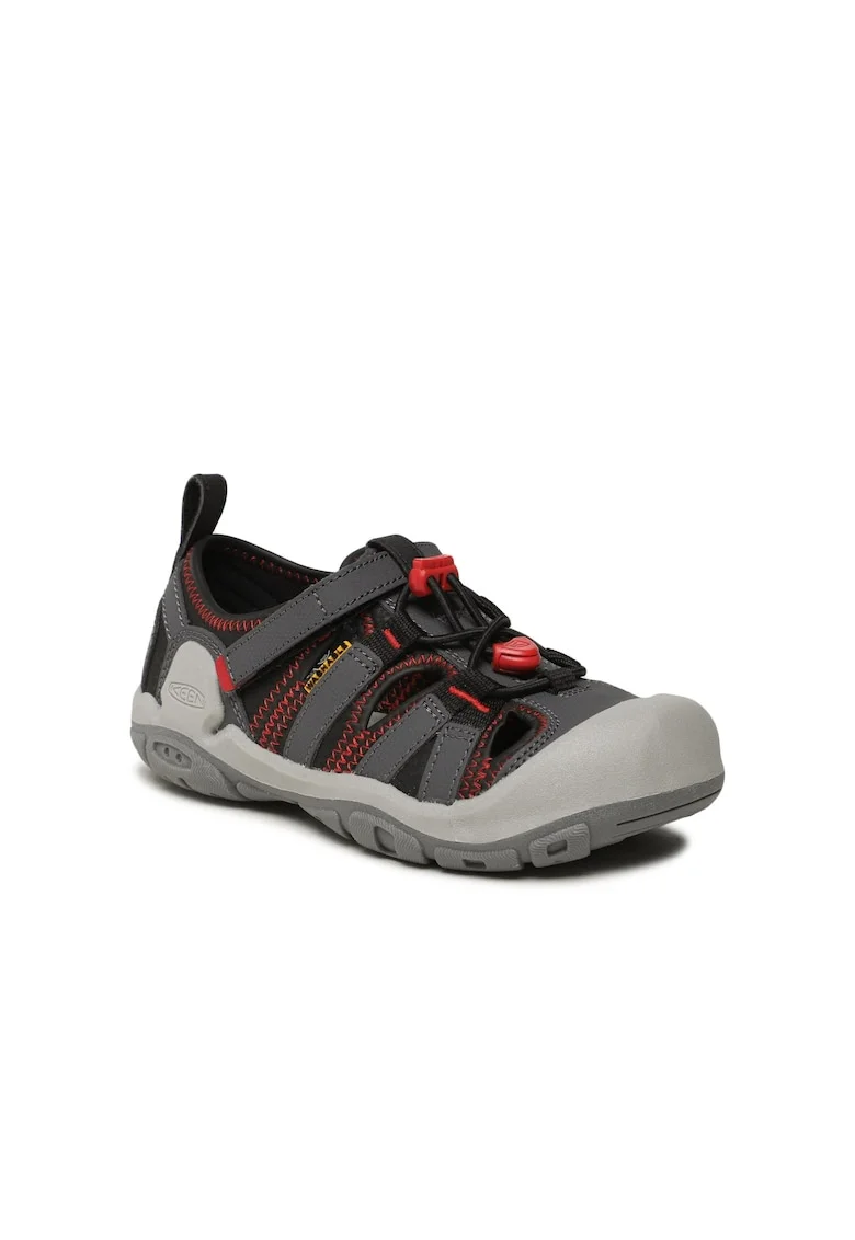 Sandale copii,  303196141, Piele ecologica, Gri, Gri