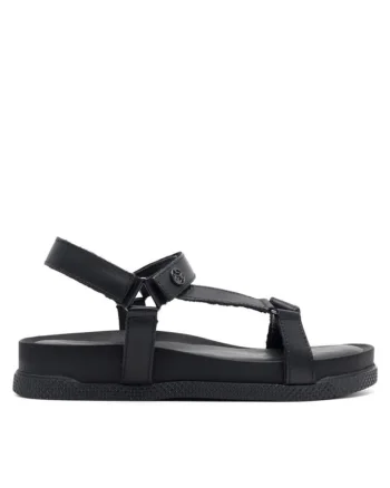 Sandale dama,  590558839701437, Piele naturala, Negru