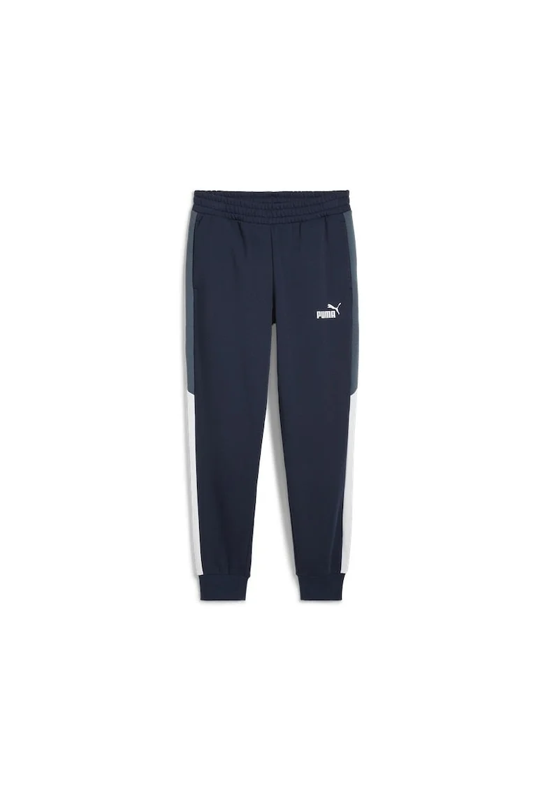 Pantaloni  pentru Barbati, power colorblock sweatpants fl cl, 681735-14, XS INTL, Albastru