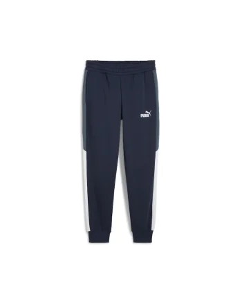 Pantaloni  pentru Barbati, power colorblock sweatpants fl cl, 681735-14, XS INTL, Albastru
