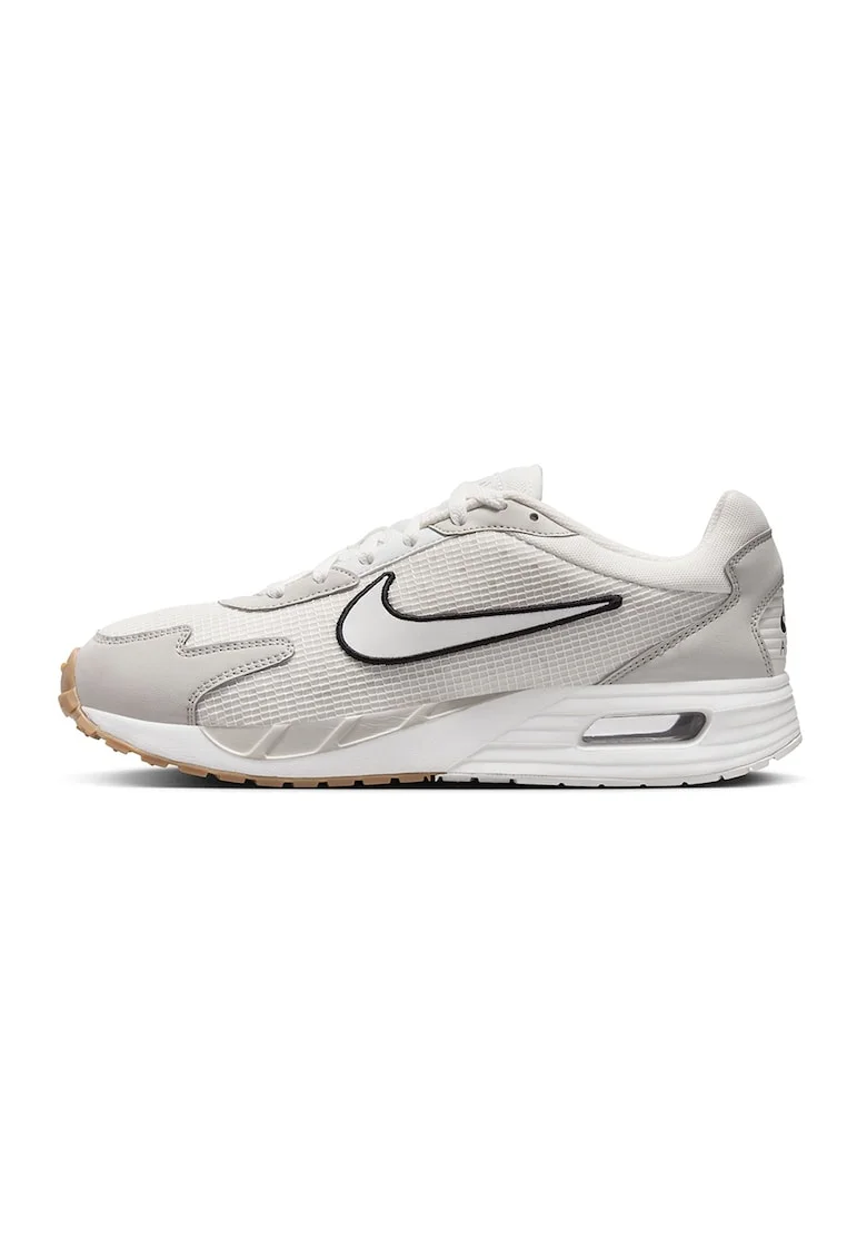 Pantofi sport din material textil cu garnituri din piele ecologica Air Max Solo, Alb/Gri deschis