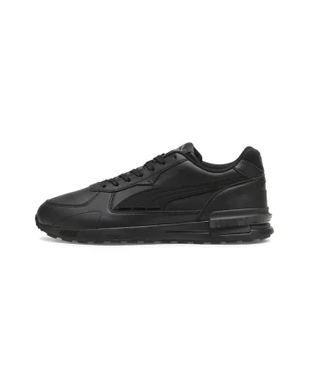 Pantofi sport de piele ecologica Graviton, Negru