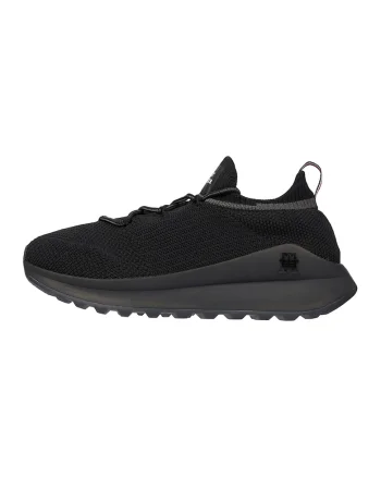 Pantofi sport din material textil, Negru