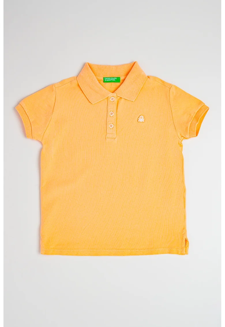 Tricou polo din material pique, Piersica