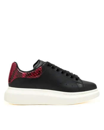 Sneakers dama,  Oversized, Rosu/Negru