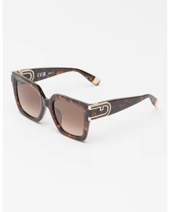Ochelari de soare butterfly cu lentile in degrade, Maro inchis