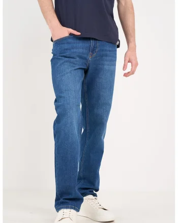 Blugi regular fit, Albastru oceanic