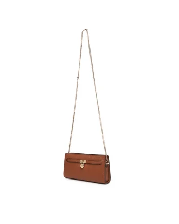 Geanta dama  32F5GNXC0L, piele naturala, Maro