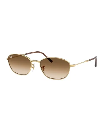 Ochelari de soare cu lentile ovale, Auriu/Auriu rose