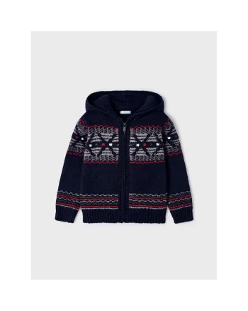 Cardigan Baieti,  303272029, Bumbac, Bleumarin
