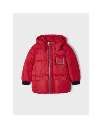 Geaca Baieti,  303272203, Poliester, Rosu
