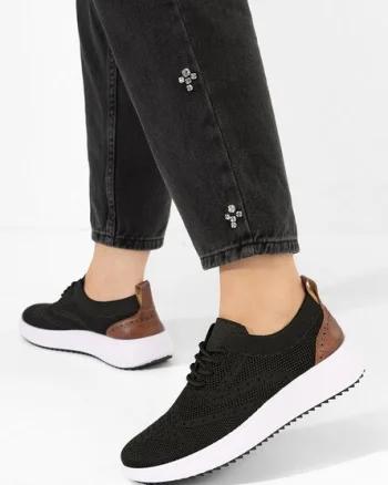 Pantofi casual dama Sorisa negri