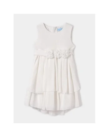 Rochie fete,  34688, Poliester, Ecru
