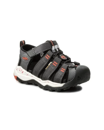 Sandale copii,  Newport Neo H2, Sintetic, Gri, Gri