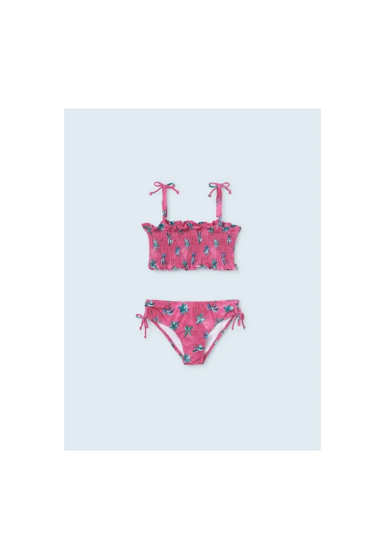 Costum de baie Fete,  302083497 Poliester, Roz, Roz