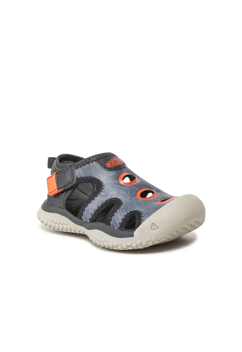 Sandale copii,  300435274, Piele ecologica, Gri, Gri