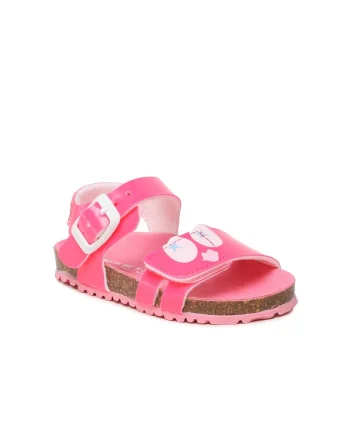 Sandale copii,  302669127, Piele ecologica, Roz, Roz