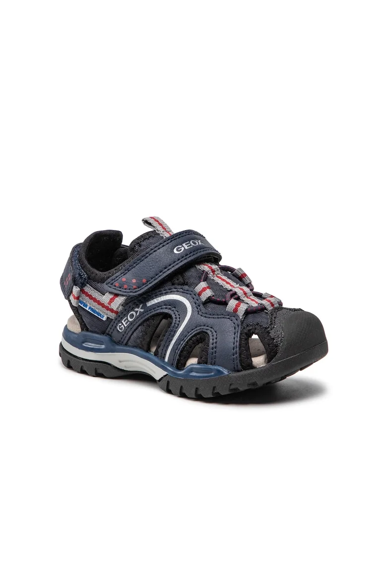 Sandale copii,  209387575, Piele ecologica, Albastru marin, Bleumarin