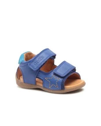 Sandale copii,  302133659, Piele naturala, Albastru, Albastru