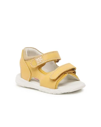 Sandale copii,  302657360, Piele naturala, Galben, Galben