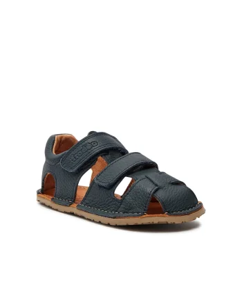 Sandale copii,  888411, Piele naturala, Albastru