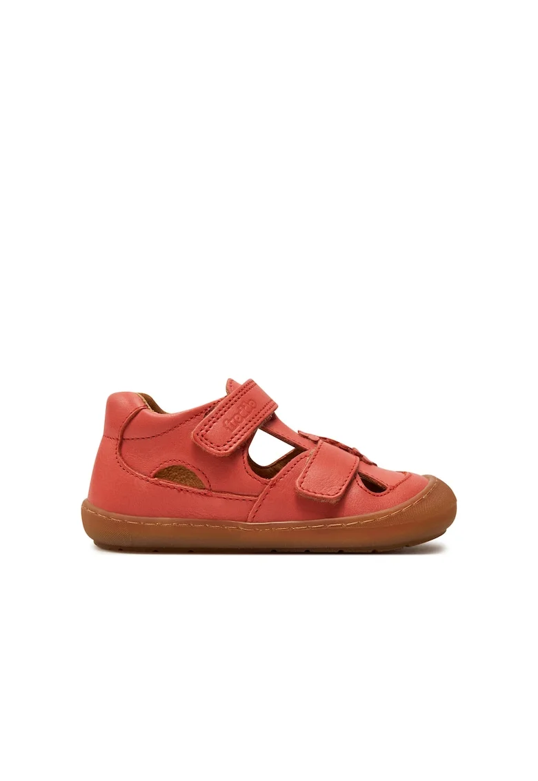 Sandale copii,  887094, Piele naturala, Rosu