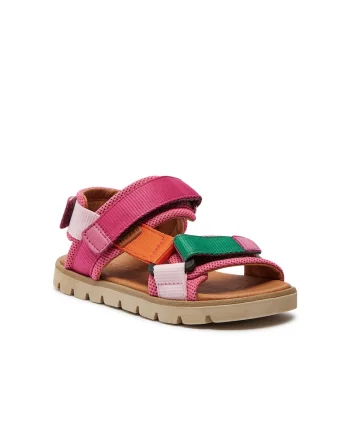 Sandale copii,  888374, Piele naturala, Roz