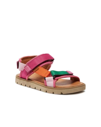 Sandale copii,  888381, Piele naturala, Roz