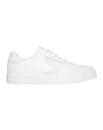 Pantofi sport din piele si piele ecologica Eden LX, Alb optic