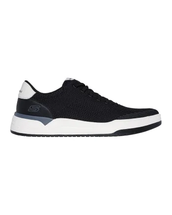 Pantofi sport relaxed fit tricotati fin Corliss - Dorset, Negru