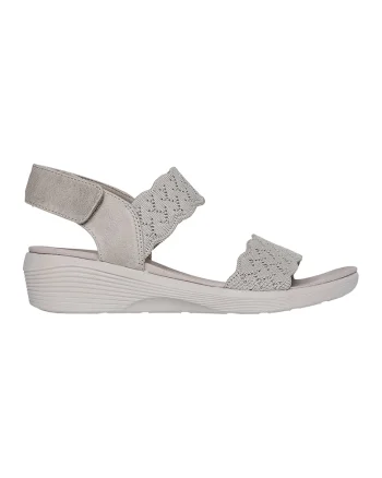 Sandale cu inchidere velcro Arya - On The Rise, Gri