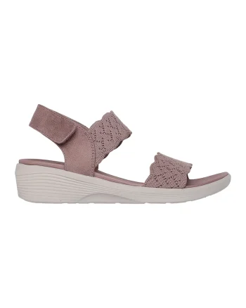 Sandale cu inchidere velcro Arya - On The Rise, Violet prafuit